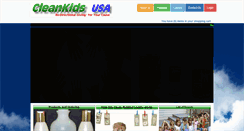 Desktop Screenshot of cleankidsusa.com